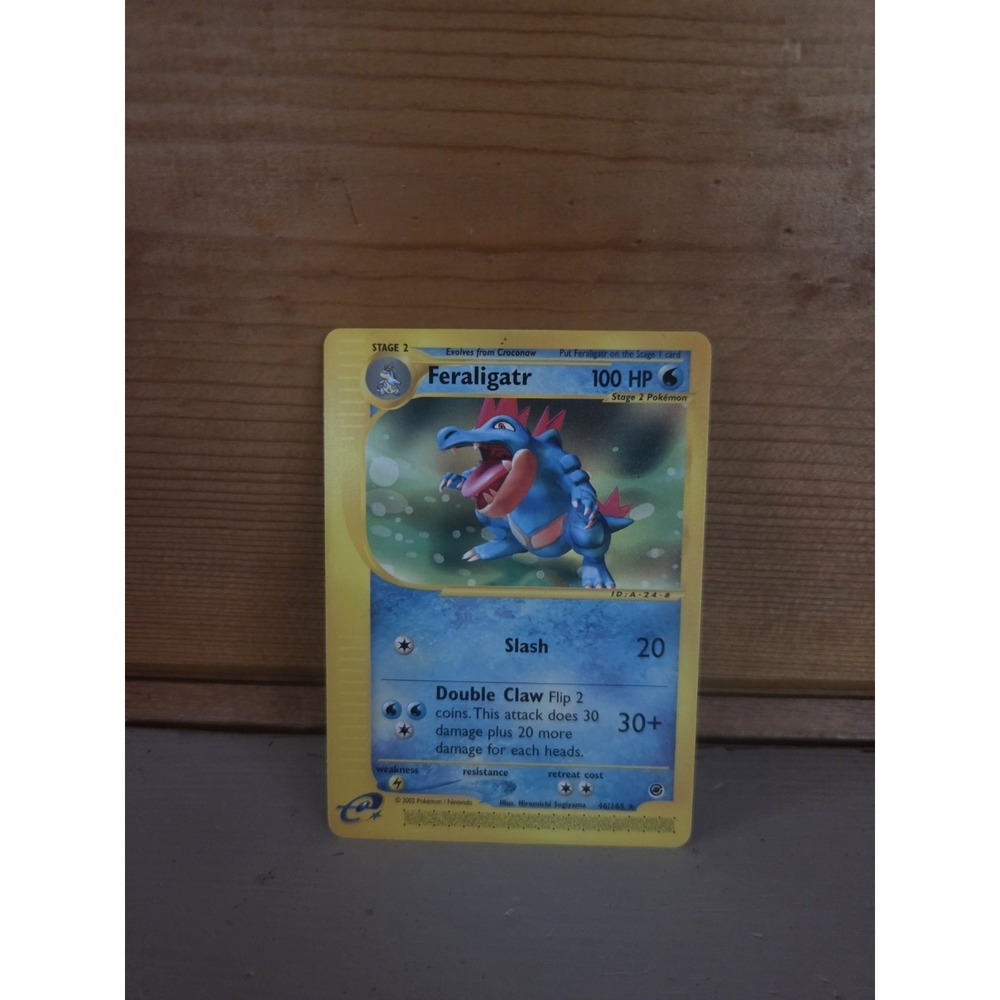 The Pokémon Company Feraligatr Rare 046/165 Expedition Base Set Regular 100 HP